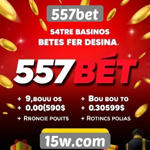 Ofertas promocionais e bonificações na 557bet